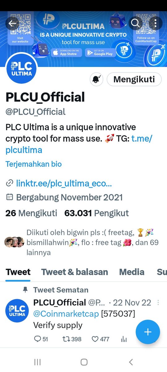 Hannay66V's tweet photo. @cehlos @PLCU_Official Welcome. https://t.co/gfrLUQZmDY