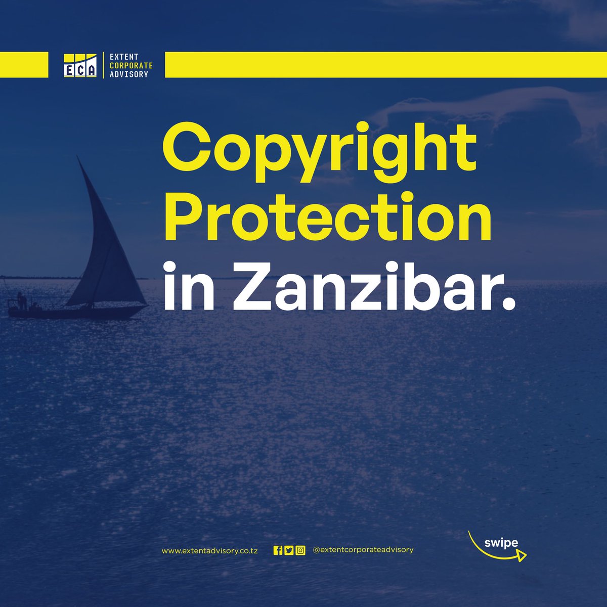 AdvisoryExtent's tweet photo. Secure your creative works in Zanzibar with copyright registration.
Swipe to see the procedures for copyright protection in Zanzibar.
For more information or inquiries, please do not hesitate to contact us.
#Registration
#Copyright
#IPShortSlides
#IPLaws
#IPZanzibar https://t.co/Mnc18ZQ6Z7