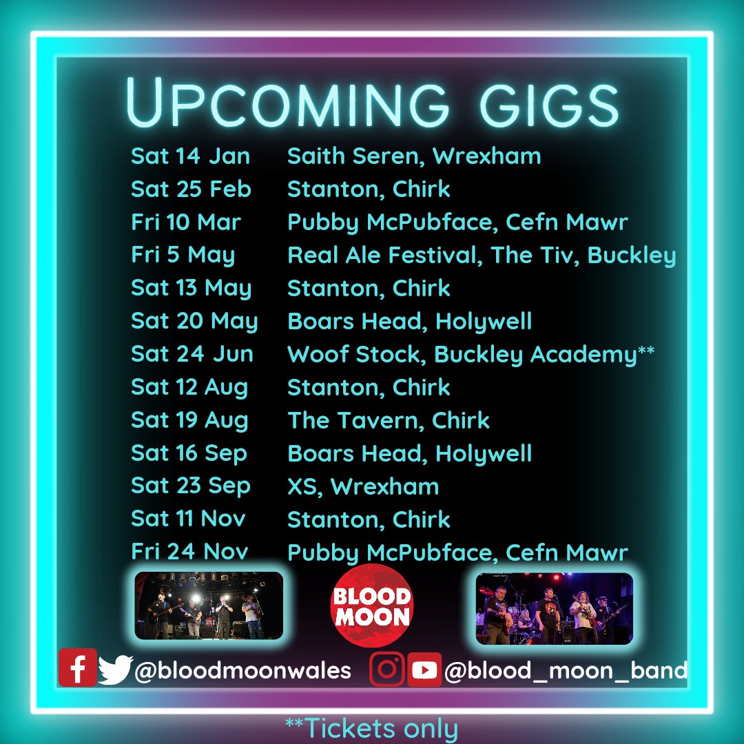 tanimaljones's tweet photo. @Bloodmoonwales 
Come down and see us, make us smile 😃 🎶 🎵 
#gigposter
#whatsonnorthwales #northwalesmusicscene #whatsonwrexham #whatsonchester #gigschester #gigswrexham #gigsnorthwales #livemusicnorthwales #livemusicwrexham #supportlivemusic #supportlocalmusicvenues https://t.co/A3HFXHjPrt