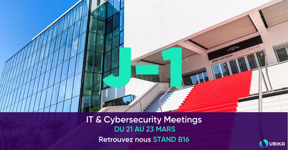 🚨 J-1 avant <a href="/itcmeetings/">IT & Cybersecurity Meetings</a> 

Dès demain et jusqu'au jeudi 23 mars, notre équipe sera présente pour cette rencontre incontournable de la cybersécurité. 

Nous avons hâte de vous retrouver dans ce cadre à la fois professionnel, chaleureux et décontracté.
#Cybersecurity #WAF