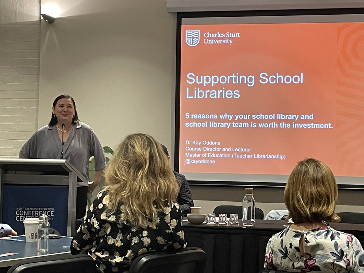 Faiza_Matthz's tweet photo. Reasons to support #SchoolLibraries Positive #impact on student #achievement Support student #wellbeing #InformationLiteracy #Fluency #Collaborative planning & embedding #GeneralCapabilities Inspiring day of learning at #PLCC #TeacherLibrarians conference @KayOddone https://t.co/6ISTZDgYGj