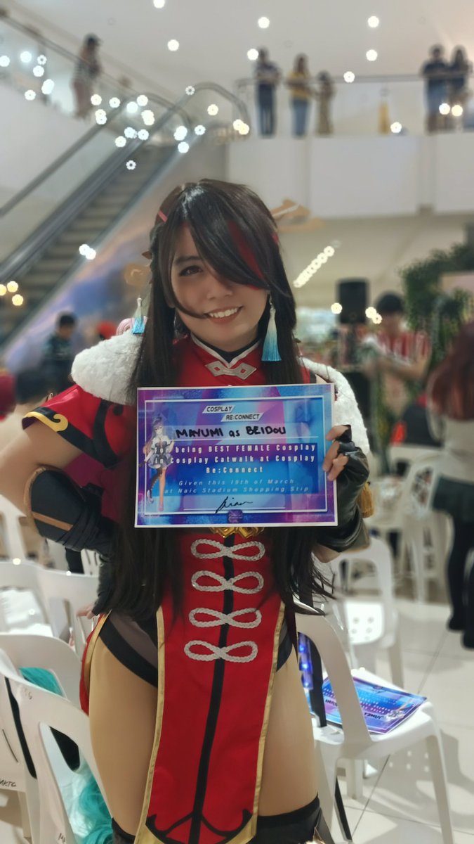 MayuShiraimu's tweet photo. I didn't expect that one day I'll win! (β β₯β οΉβ β₯β )
#GenshinImpact #genshinimpactcosplay #genshinimpactcosplayer #liyue #beidou #εζ #beioducosplay #beidoucosplayer #εη₯ #cosplayer #cosplay #beidoucosplay #beidougenshinimpact #YoUniteProduction #CosplayReconnect https://t.co/7pPHqTbkty