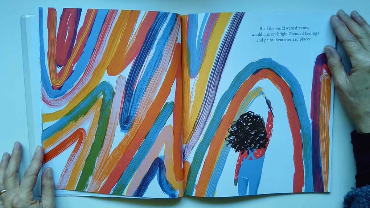 ReadwithJulia's tweet photo. @mrjamesmayhew Thank you for sharing. I love this book too. Allison Colpoys’ illustrations are full of hope and ‘bright Grandad feelings’. 

I recorded a read-aloud here:
https://t.co/LceUUirKSg https://t.co/yfus2F99YG