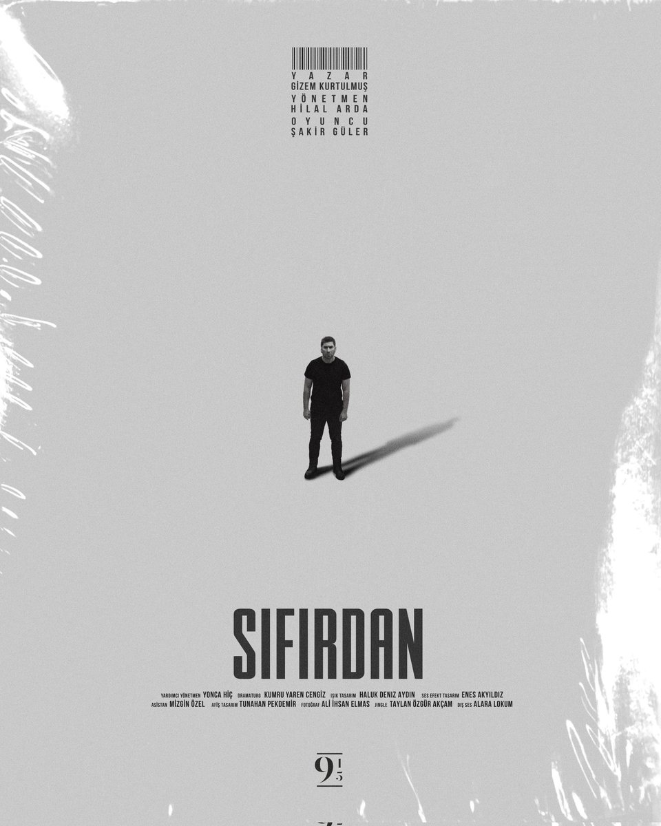 Sıfırdan bu akşam 20:30'da Kadıköy Emek Tiyatrosu'nda ✨️