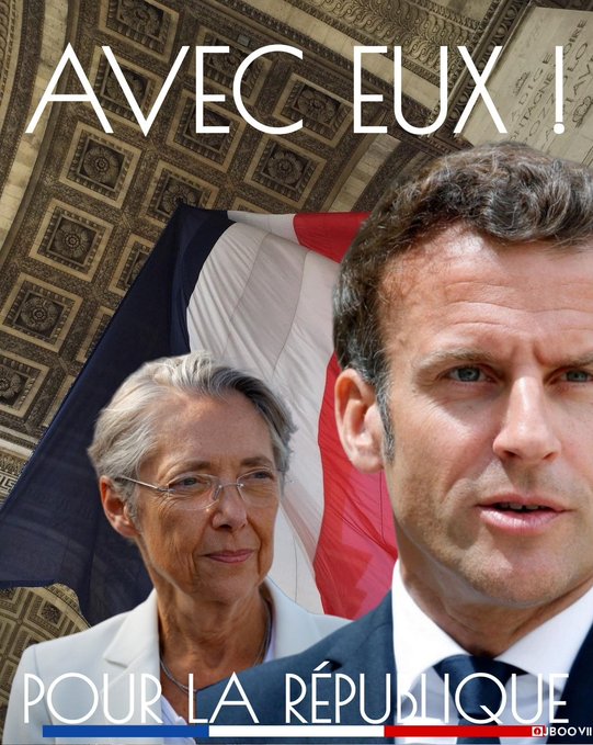 vaxpourmacron's tweet photo. Nous Sommes Tous #AvecVous Mr le Président : @EmmanuelMacron 💙🤍❤️
Nous Sommes Tous #AvecVous Mme la 1ère Ministre : @Elisabeth_Borne 💙🤍❤️
#LaReformeDesRetraites est Nécessaire, elle se fera 💙🤍❤️Nous sommes Tous Unis, Soudés et Solidaires #Ensemble #AvecVous #VousTous💙🤍❤️ https://t.co/FXOVMD2d9G