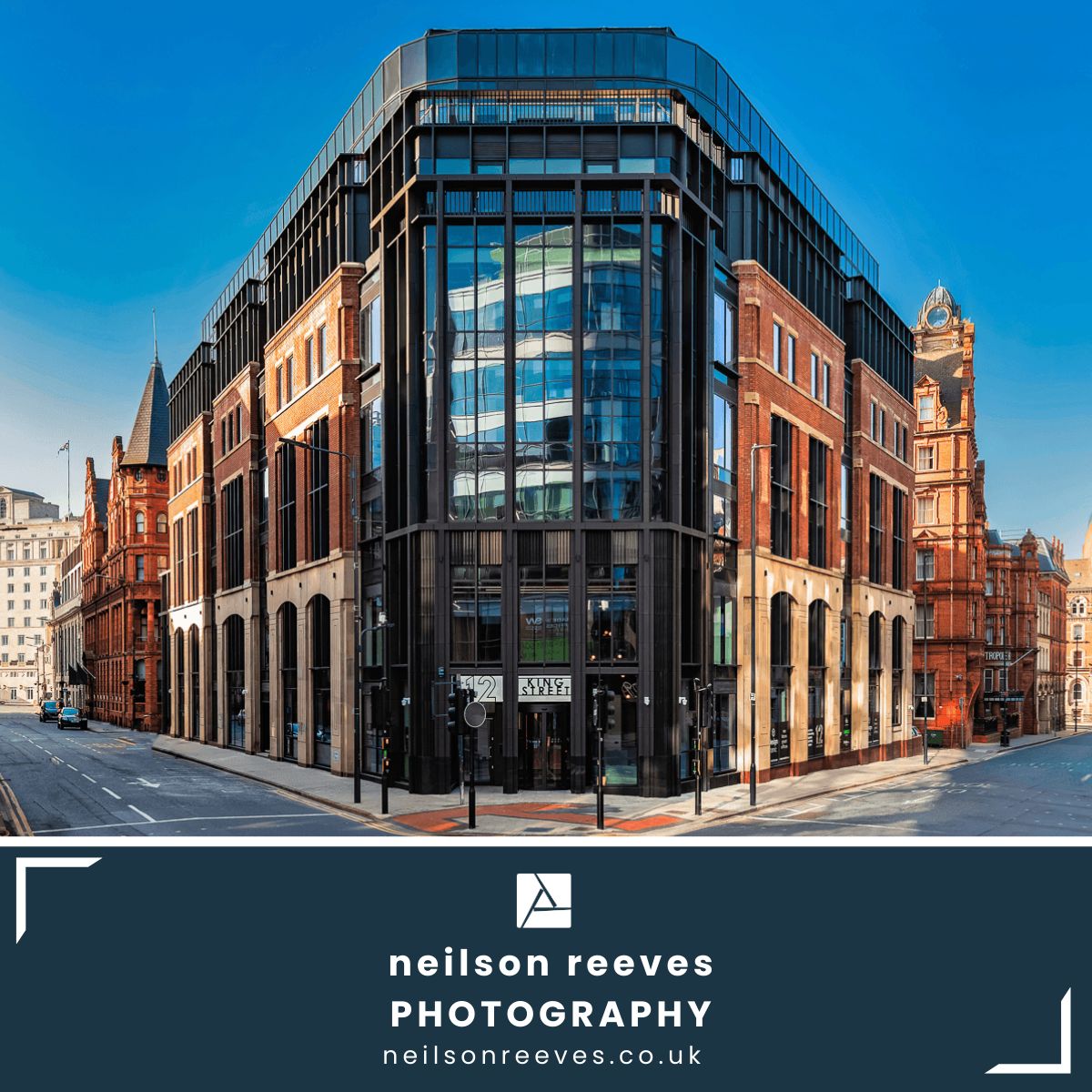 This architectural photograph of <a href="/12KingStLeeds/">12 King Street Leeds</a> is one of many images I created for <a href="/GMIConstruction/">GMI Construction</a> fantastic new website gmi.co.uk designed by <a href="/Pixel_Kicks/">Pixel Kicks</a>. 
Building designed by <a href="/DLADesignGroup/">dla architecture</a> developers <a href="/OpusNorth/">Opus North</a>. See more architecture neilsonreeves.co.uk/portfolio-item…