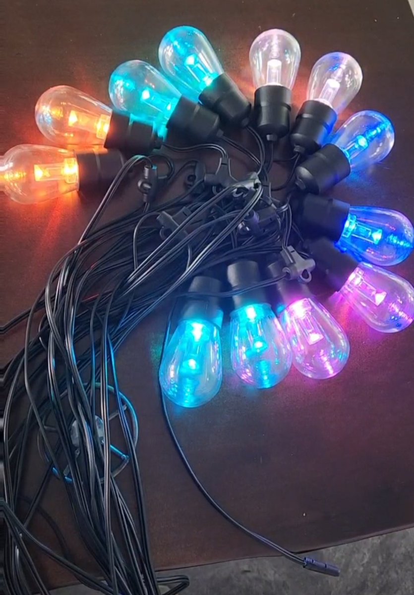 nbakilight's tweet image. #rgbstringlights #outdoorstringlights #guirlande #decorationlumineuse #partylights #patiolights #festoonlights #Akilight