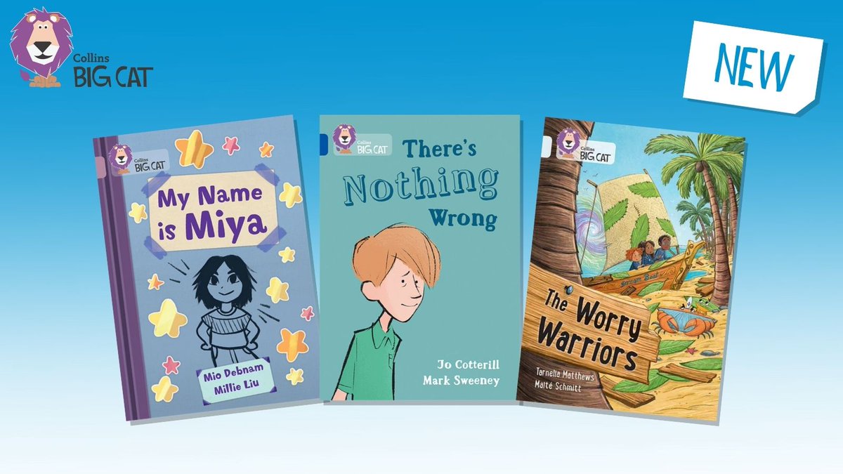 Support children's mental health and general wellbeing while they learn to love reading with 12 NEW fiction and non-fiction Big Cat books for upper KS1 to KS2!

Learn more: collins.co.uk/collections/co…