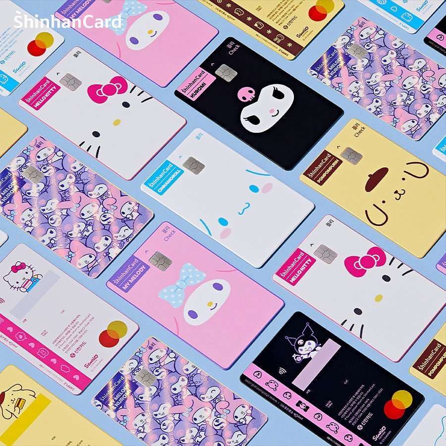 韓国・新韓銀行からプリペイド電子支払手段のカードとして、クレヨン