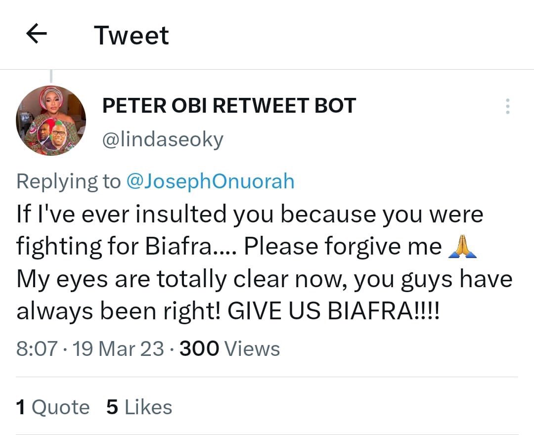 raphaelajaere's tweet photo. You Are Forgiven Umunem! Let’s End That Zoo 🇳🇬 Together NOW!!! https://t.co/ChyK2bVyR0