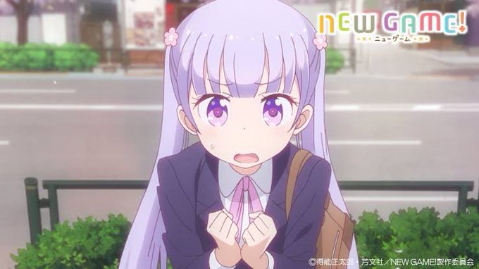  NEW GAME!の涼風青葉。 