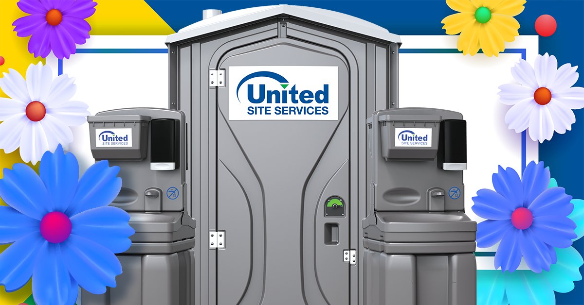 UnitedSiteServ's tweet photo. πΌπ· Happy First Day of Spring! !πΉ π» Count on us to help keep your site as fresh and clean as the spring season all year round. #firstdayofspring #EasySafeClean #jobsite #constructionsite #buildingsite #portablerestrooms #portabletoilet #toiletrental https://t.co/qj158S1g0Z