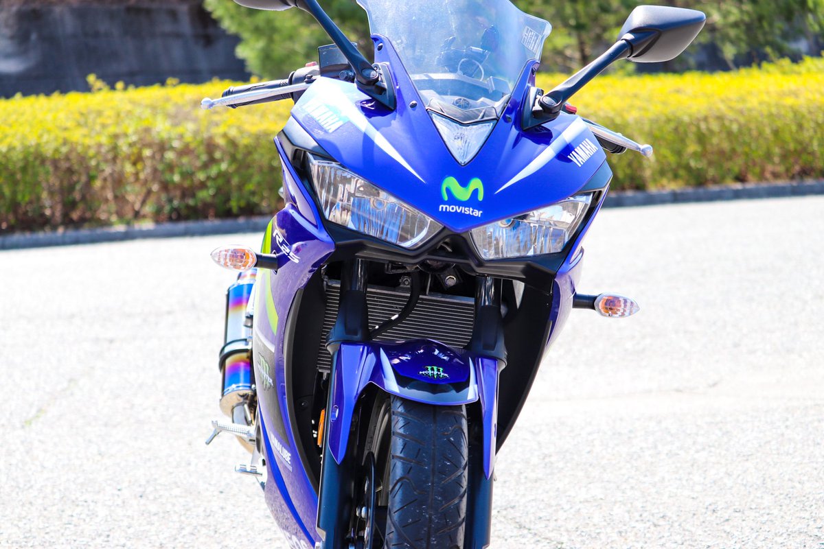 yotsubagg's tweet photo. #バイク乗りとして軽く自己紹介

名前：よつば
性別：🚹
年齢 : 18
在住 : 兵庫
車種：yzf-r25
趣味：ツーリング、料理
一言 : まだ免許取りたての初心者🔰ですが仲良くしてください‼︎🍀🍀

#バイク好きと繋がりたい 
#バイク乗りと繋がりたい
 #YAMAHAが美しい https://t.co/qfElEv5UAl