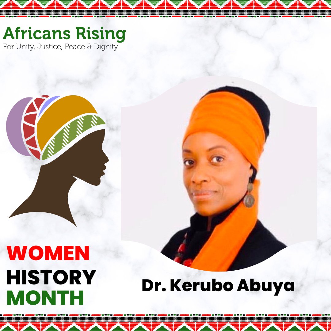 AfricansRising's tweet photo. Dr Kerubo Abuya is a change, transformative leader, diversity, equity, inclusion, access and belonging, and organizational scholar-practitioner.
Learn more about her here: https://t.co/3jqK4ObysD.
#AfricansRising
#WomenHistory
#BorderlessAfrica
#WomensHistoryMonth https://t.co/2yNwxUG4jM