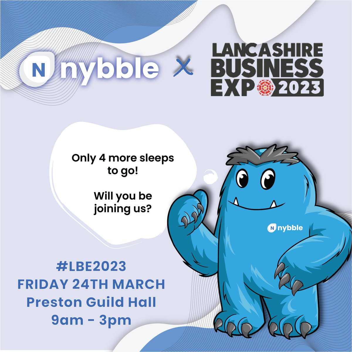 NybbleLtd's tweet photo. We're excited to announce that https://t.co/QHjDwgqxtp will be attending the Shout Expo this Friday, March 24th! 🎉
Come visit our stand and discover the latest in cutting-edge technology. 

See you at the Shout Expo! 👋 #NybbleIT #NybbleAV #Elbbyn #FutureOfTech #LBE2023 https://t.co/XWQKd3783S