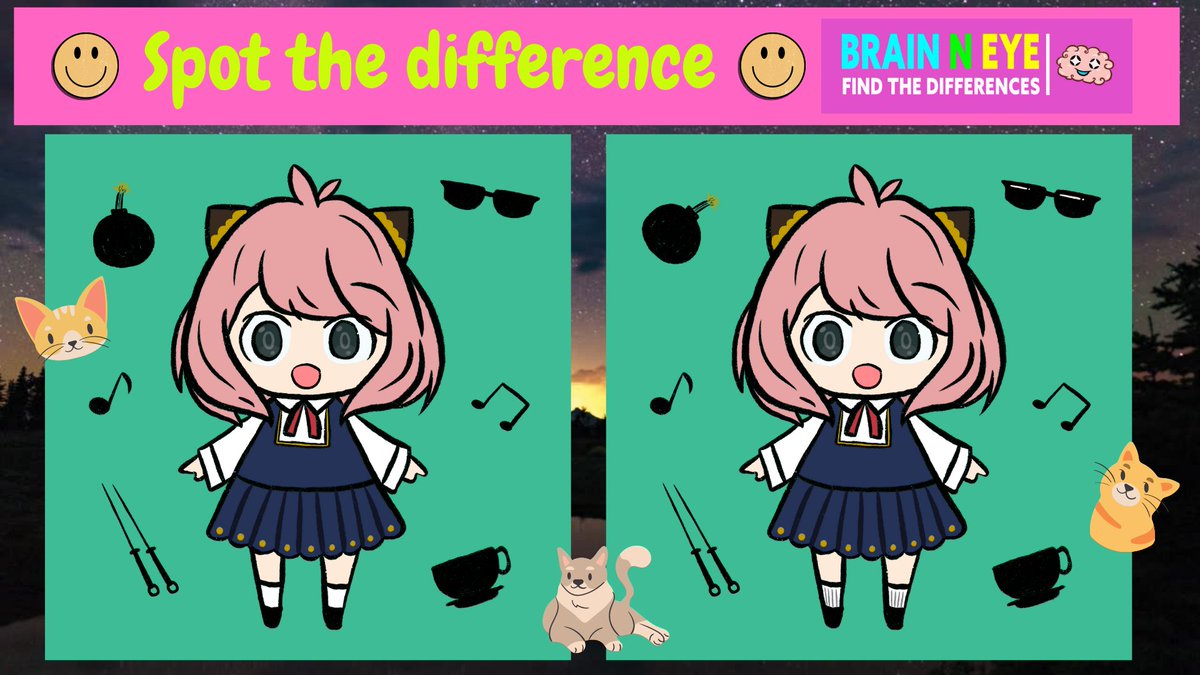 poortoast2020's tweet image. 【Find the difference game】Did you find all the differences? Try it | Any... youtu.be/E0gSLQDkF40 來自 @YouTube 
#findthedifference #find3difference #spyxfamily #anya #fanart #fanarts #freegame #youtubegaming
