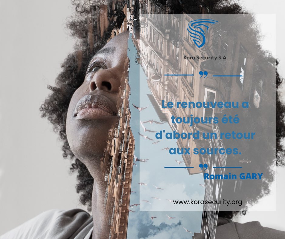 KoraSecurity's tweet photo. [Monday Motivation]

"Le renouveau a toujours été d'abord un retour aux sources" 
Romain GARY

Bonne semaine à tous!!!!
222 207 153
https://t.co/wEMliS9r5C
Korasec@outlook.org
#motivation #retroplanning #security https://t.co/Rc8KKsnHyV