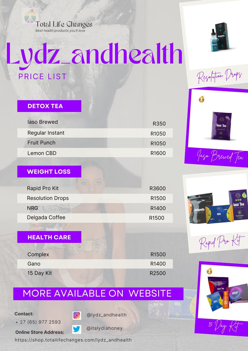 itsLydiaHoney's tweet photo. β’ weight loss
β’ suppresses appetite
β’ controls eating disorder
& more
ππΎ
#resolutiondrops
π https://t.co/OnWlYwBbjS
#Ad #lydz_andhealth #FetchYourBody2023 #SBLove #NationalShutdown #BBTitans #jhbcbd #adultingshowmax #marete #askaman #pretoria #BlueAiva #isencaneLengane https://t.co/VUiTpMZ74N