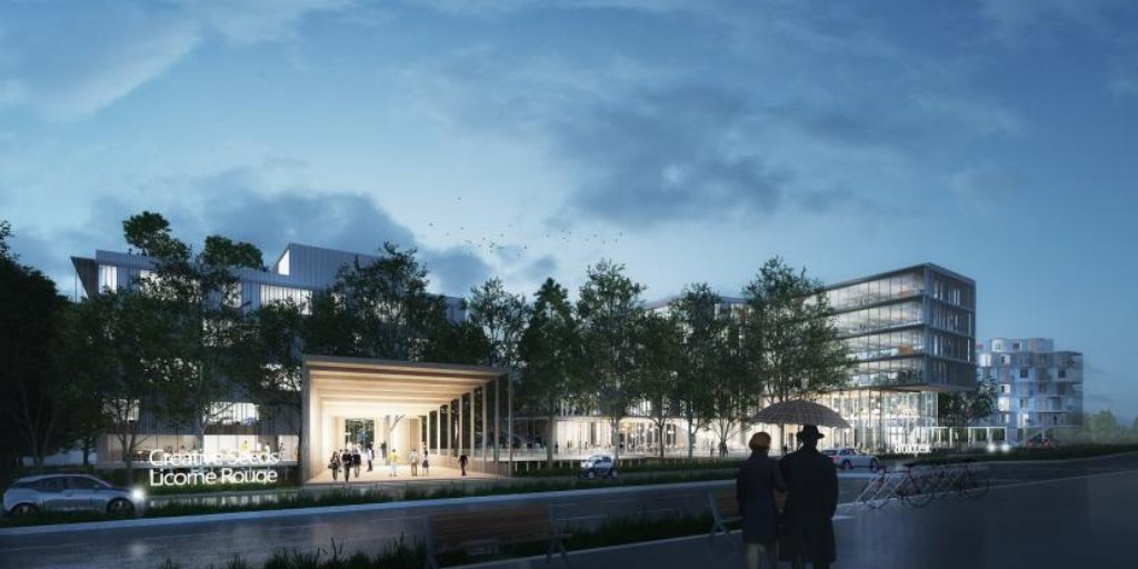 LINOVIM_immo's tweet photo. Quand l’Innovation par l’usage des utilisateurs se transforme en Immobilier d’Entreprise.
Linovim  a visité hier le chantier du projet MOVIES,  ZAC Via Silva basée à Cesson-Sévigné. Ce projet structurant se développe sur 16 127 m², et comprend 3 bâtiments aux usages mixtes https://t.co/UMuN2lbRff