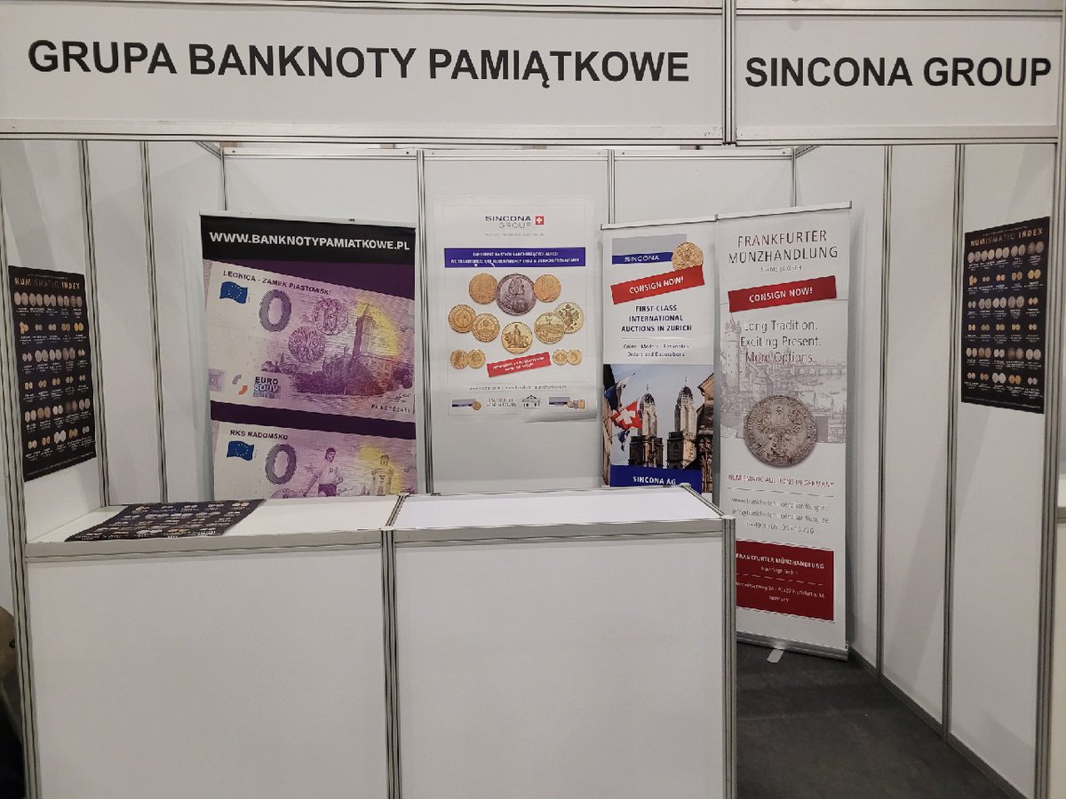 BanknotyP's tweet photo. Ogólnopolska Giełda Rzeczy Dawnych i Osobliwości w Łodzi - wspólnie z Domem Aukcyjnym #Numioutlet i #Sincona Group 🥰 Dziękujemy i do zobaczenia! #łódź #lodz #giełda #kolekcjoner #0euro #monety #banknoty https://t.co/yR5sXxZJuH