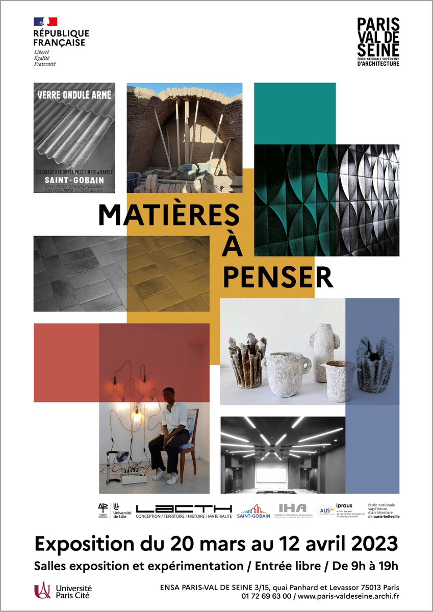 saintgobainarc's tweet photo. ❗❗ L’#exposition Matières à penser au @CRH_LAVUE s’achève le 12 avril : il vous reste donc 2 jours pour découvrir les produits #verriers du groupe @saintgobain https://t.co/AB2xtQDWNB