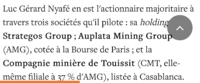 bob56300's tweet photo. Diffusion samedi d'une lettre aux ex #Banro de L G Nyafé actionnaire majoritaire de l'oriental #JINZI au travers de ses 3 sociétés Stratégos, Auplata et CMT
Nomination du nouveau directeur du site #namoya et rencontre avec les représentants du personnels
#rdc #maniema #or $alamg https://t.co/dsp2fvqBN8
