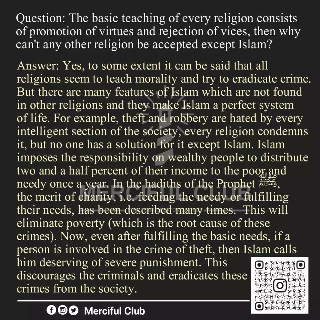 MercifulClub's tweet photo. Why Islam? And Zakat System.
.
.
.
.
 #Islam #Zakat #Charity #Help #Peace
 #Prophet_Muhammad_ﷺ https://t.co/FFsdeX1T4w