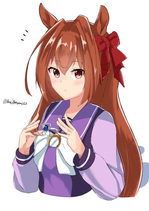 #ウマ娘 #ダイワスカーレット #イラスト#絵柄が好きって人にフォローされたい 毎日投稿27日目ダスカ 