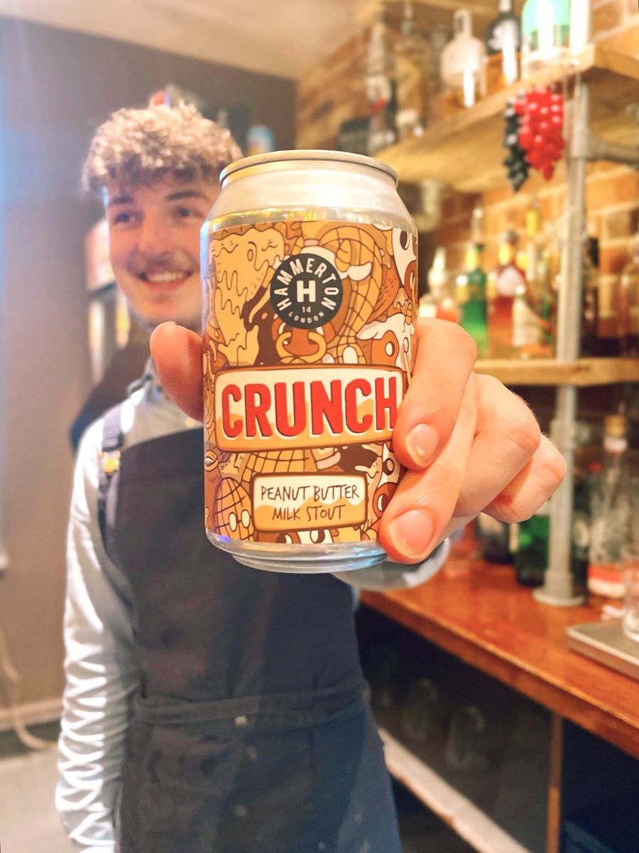 🥜 We are going NUTS for this stuff!  🥜 peanut butter stout happens to be our personal favourite here at B+K Lichfield and this one from <a href="/hammertonbrew/">Hammerton Brewery</a> is no exception!  It’s new and well, good enough to make you file for bankruptcy!
