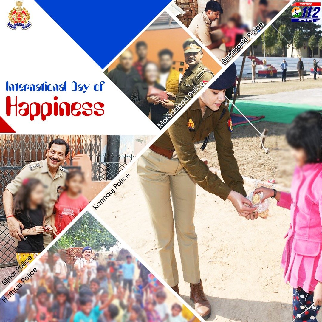 A smile a day keeps the blues at bay- As custodians of law &amp; order, our officers work tirelessly to ensure safety, harmony &amp; joy in our communities! 
Let's celebrate &amp; support their dedication to making our lives happy every day.

#InternationalDayOfHappiness 
#SentriesOfSmile
