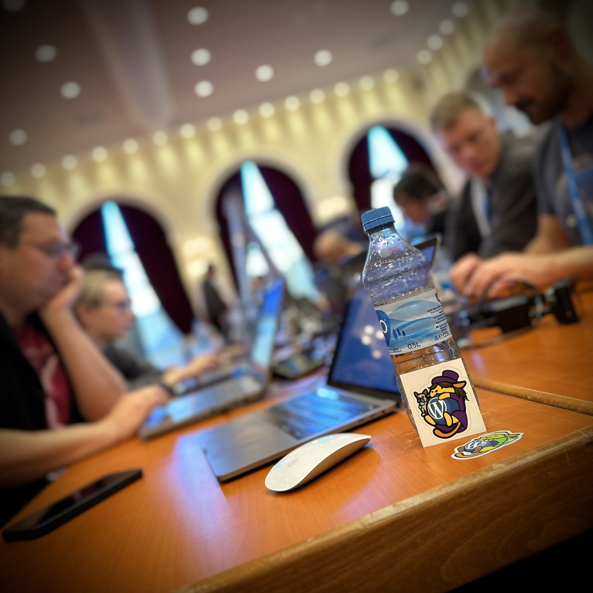 👩🏻‍💻✨ Day 3, the last day and the final sprint! Everyone in the #WapuuGotchi team is working hand in hand to complete the final steps before the presentation.  We are looking forward to sharing our results with you! ✨👨🏼‍💻 
#CFHack2023 <a href="/aprox7/">Angelika Prox-Dampha</a> <a href="/Joomla/">Joomla!</a> <a href="/TinaTO/">TinaTodorovic</a> <a href="/mpmike/">Mike Demo 🏳️‍🌈</a> <a href="/cloudfest/">CloudFest</a>
