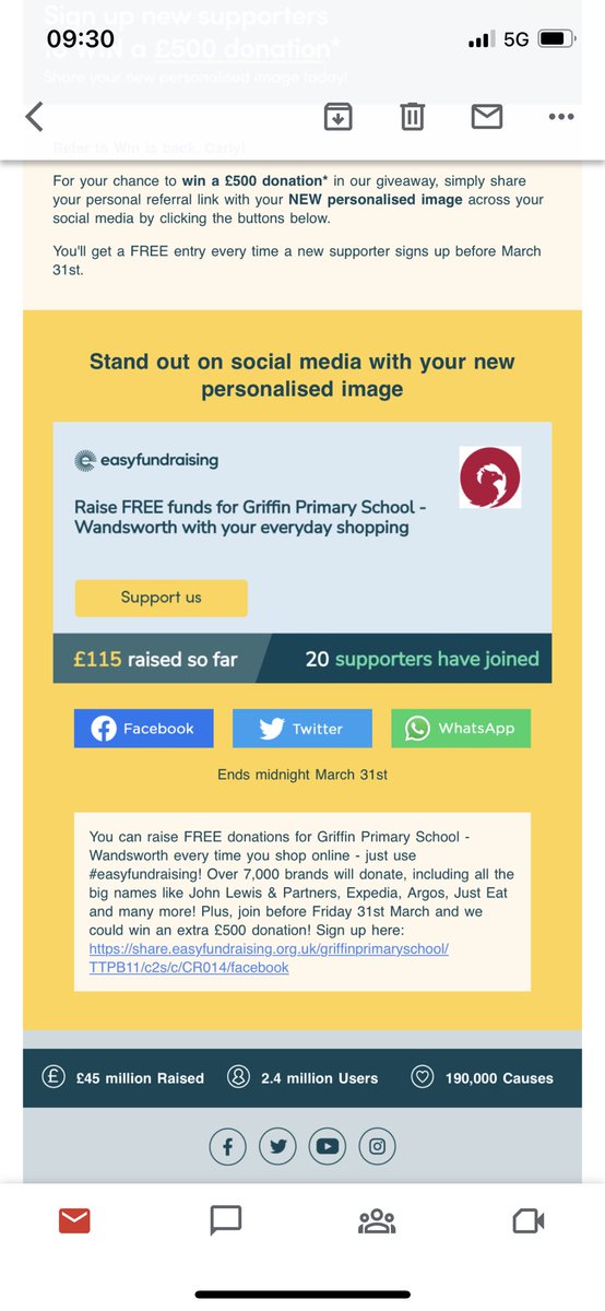 PrimaryGriffin's tweet photo. Raise funds for our school! Copy the link below @easyuk @ElliotFndtn https://t.co/EOuyixCv8s