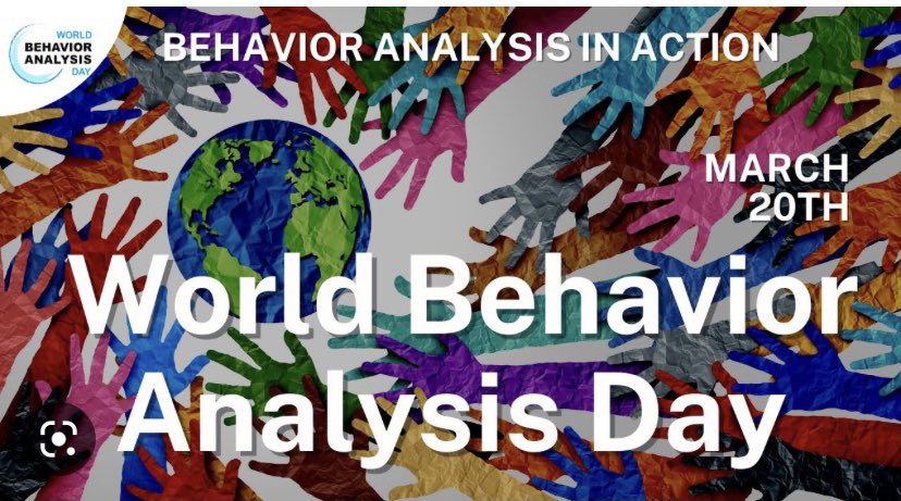 Supporting the #science of #behavioranalysis today and everyday! Special shout out to our hardworking ladies in the Behavior Analysis Department, thank you for all you do for our district! 📈 @WeehawkenTSD @MissGwen_EDU #MissJanine #MissKristen #AllKids