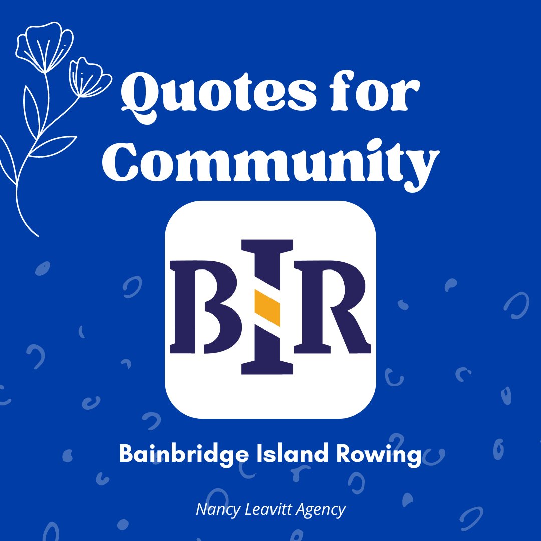 WildeWorldComm's tweet image. Call or visit Nancy Leavitt - American Family Insurance Agent website to request your FREE home, auto, business, life or other insurance quote!

When you do $1 is donated to Bainbridge Island Rowing and American Family Insurance matches the donation.