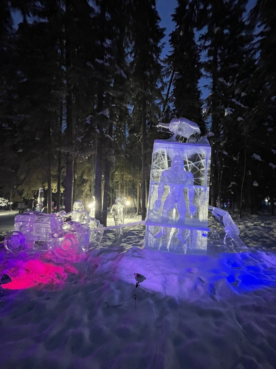 PermafrostBeard's tweet photo. The Ice Park! It always such a cool event…. Ha. Have you had a chance to see the ice carving contests here? Oh and I’m taller than Ian again..😜
Keep Your Facejacket On!
#icepark #icecarving #fairbanks #alaska #lifebelowzero #alaskabeard #alaskaspring #beardeddad #fairbanksak https://t.co/zydZUj5aYp
