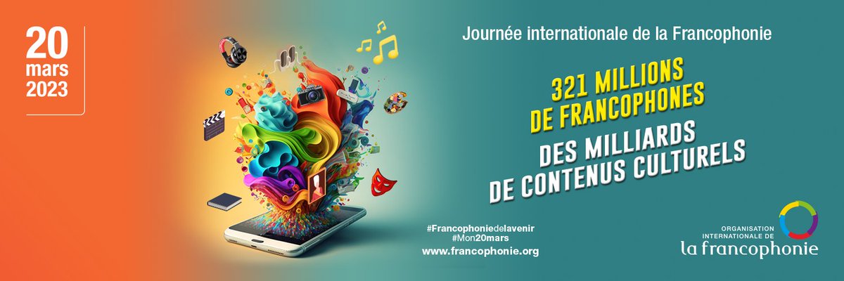 #Mon20mars | A l’occasion de la Journée de la #francophonie, la 🇫🇷 réaffirme son attachement à la promotion de la langue française, aux cultures francophones, aux valeurs d’ouverture, de solidarité &amp; de respect de la diversité à travers le 🌍

Déclaration➡️fdip.fr/H5jVUE1R