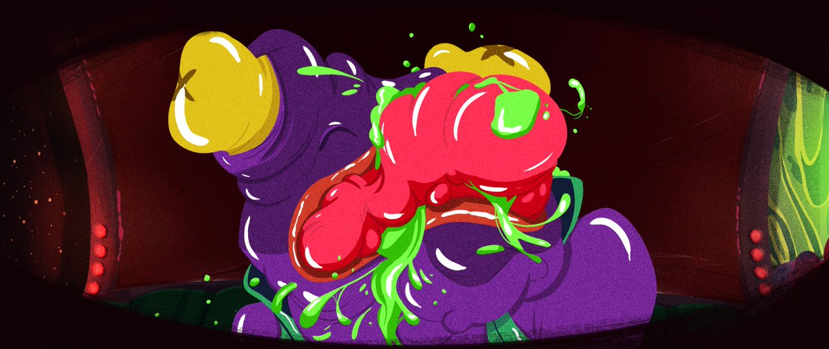 Styleframes from our amazing art director  <a href="/michellecandraw/">Michelle Ouellette</a> We are so lucky she put her blood sweat and tears into the art of our short film Self Love. youtu.be/r8POm69COjo