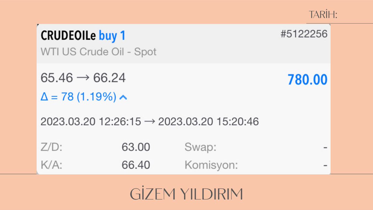 GizemmYldrm48's tweet photo. Gizemli İşlemler Kazandırır 😇😇
Petrol işlemlerinde kadın başarısı😇
#forextrading #oill #forex #btc https://t.co/CTY19xhYgs