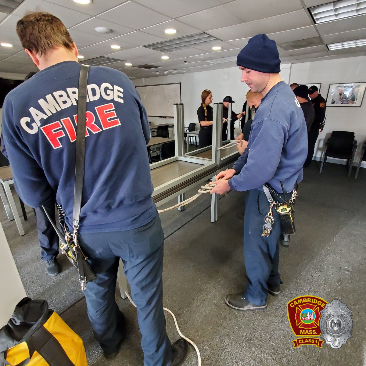 Cambridge Fire Dept. on Twitter "I) Ropes & Hauling Systems All