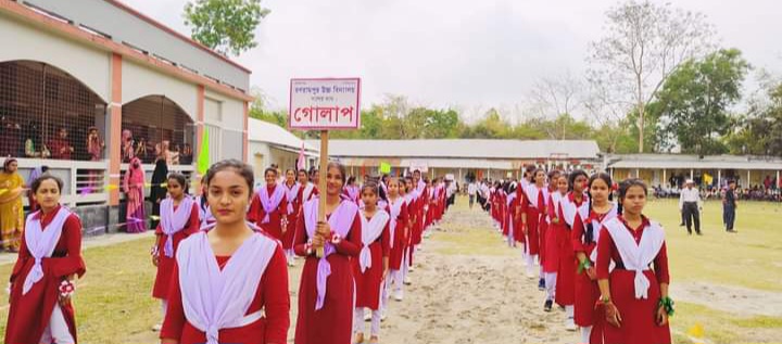 রণরামপুর উচ্চ বিদ্যালয়ে বার্ষিক ক্রীড়া প্রতিযোগিতা অনুষ্ঠিত