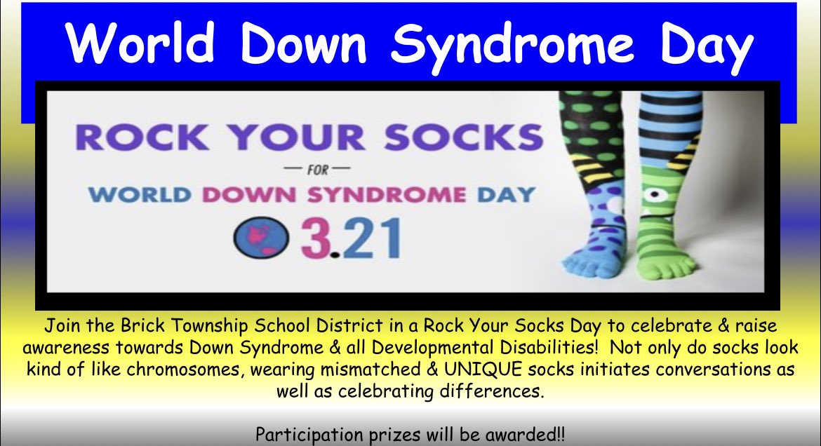 Rock your socks tomorrow!