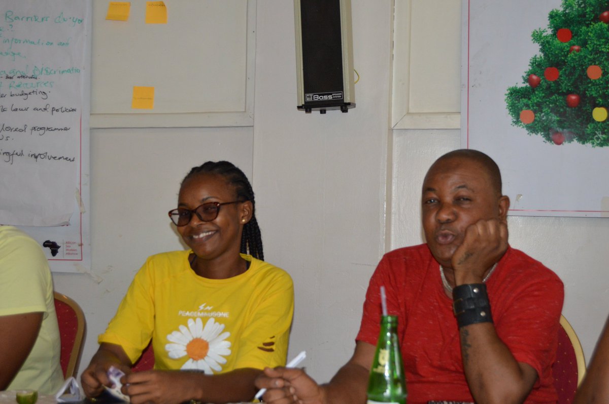 AfricaSexWork's tweet photo. The 4th day of the in-person training of the #3rdALESWA.The participants were trained on the communication strategy that create positive change towards greater sex workers’ justice and equality.
#ALESWA,#1stALESWA,#2ndALESWA. https://t.co/ATtEqJQ2dy