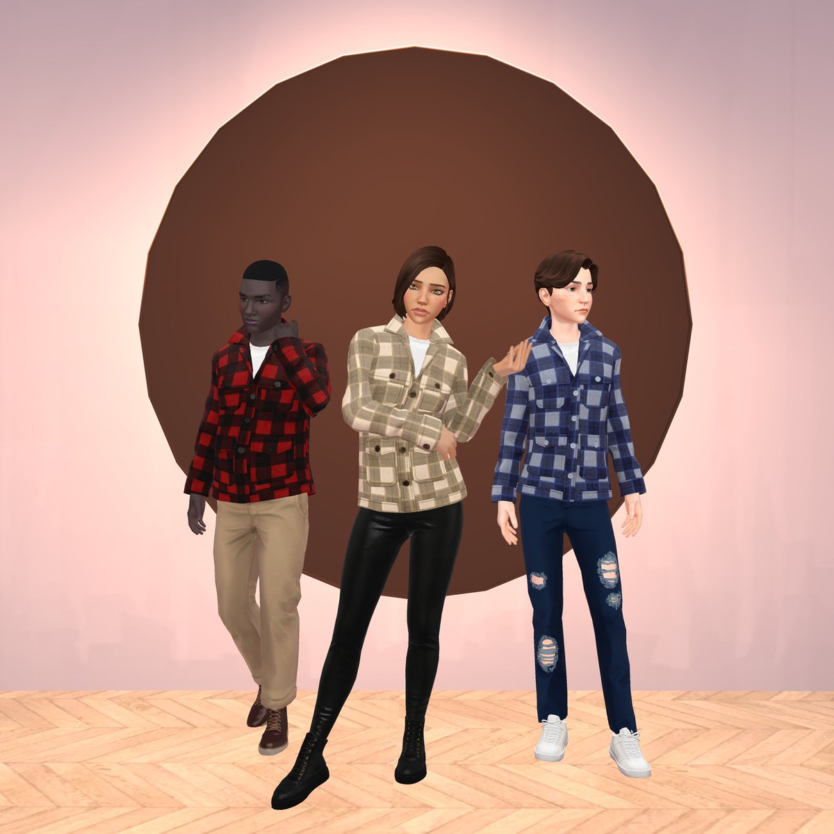 StorylinesGame's tweet photo. Ride out in new plaid cruiser jackets, now available in the shop. 🛍️

PLAY NOW: https://t.co/OYsEOzfZOy

#InteractiveStory #StorylinesGame https://t.co/ANL9aBOty7