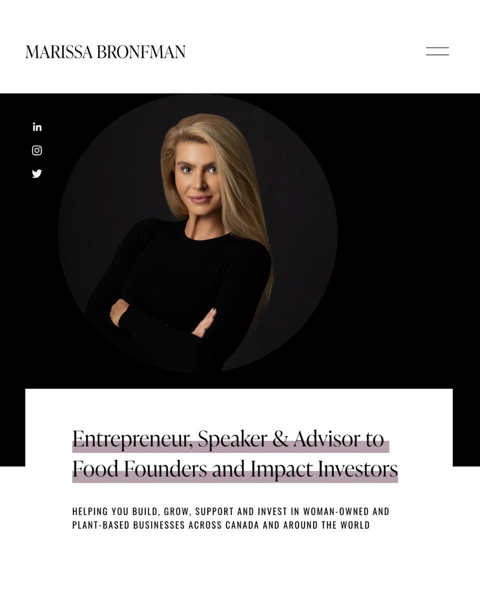 Hello! With so many new connections here, I wanted to (re)introduce myself.

I've helped over 100 founders and investors build, grow, support and invest in woman-owned and plant-based businesses across Canada and around the world 🚀

Read the full post: linkedin.com/posts/marissab…