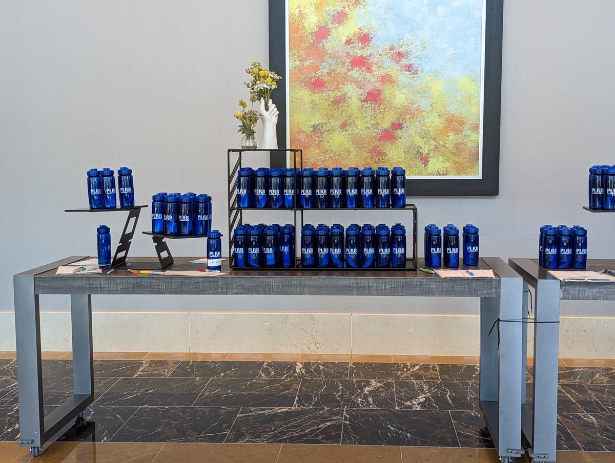 Grab a #PLRB water bottle and stay hydrated! #ClaimsConference2023 #YourClaimsStory