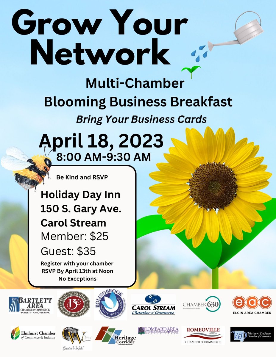 Multi-Chamber Event
#growyournetwork #buildrelationships #springintonewbusiness