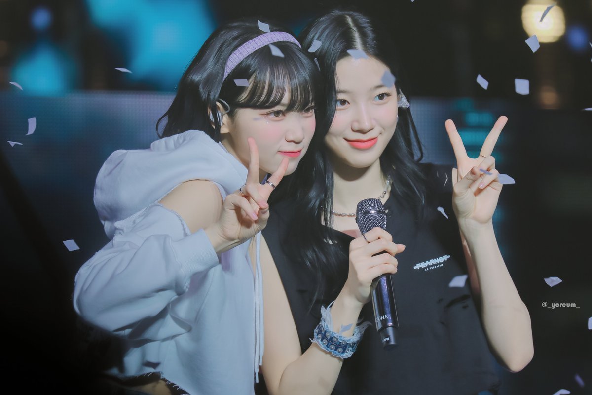 _yoreum_'s tweet photo. 230319 팬미팅

#르세라핌 #LE_SSERAFIM 
#chaewon #채원 #김채원 https://t.co/H03TsGI6Yp