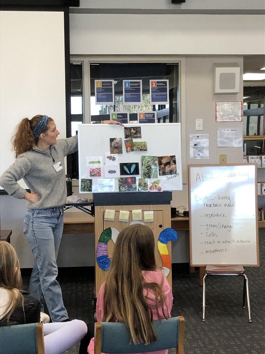 5th grade #JOLeaders enjoyed learning more about the interconnectedness of ecosystems with @MinglewoodPreserve! #MACSawesome