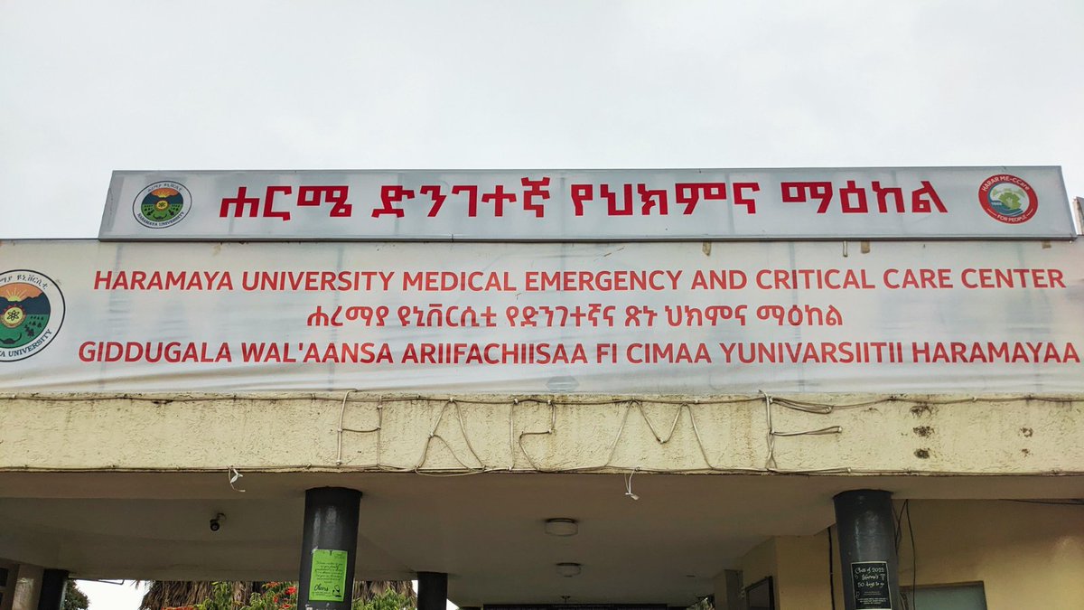 In 2022, @_A_Collier travelled to Harar, Ethiopia to collaborate with Haramaya University training EM residents.