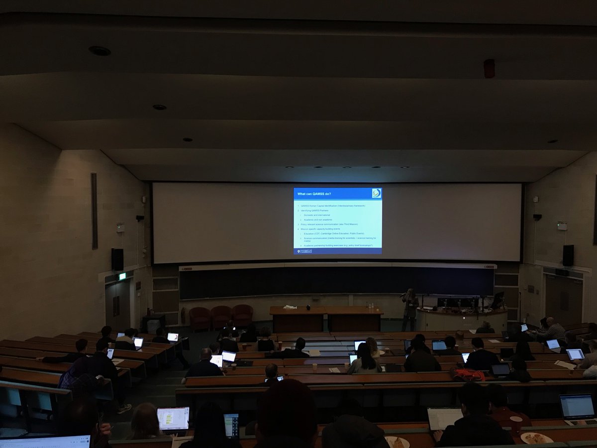 The inaugural QAMSS community event is happening right now - and we have already heard from a wealth of insightful speakers. Feeling motivated and inspired! 🌱

#QAMSS #quantum #interdisciplinary